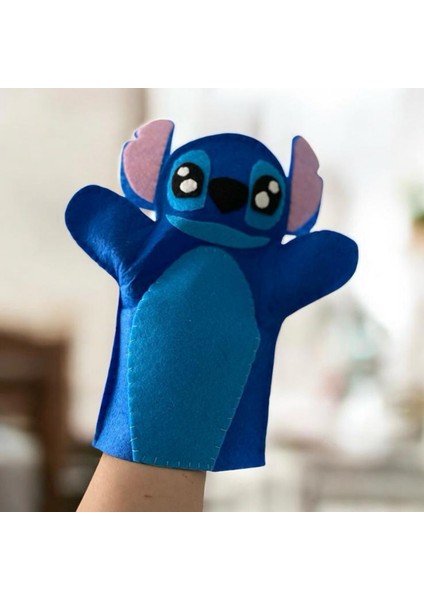 El Kuklası Stitch Figürlü (El Emeğidir.)