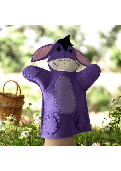 El Kuklası Eeyore Figürlü (El Emeğidir.)