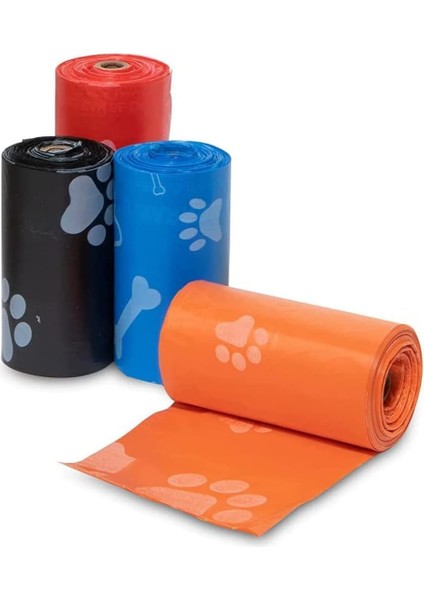 4'lü Köpek Dışkı Poşeti Seti