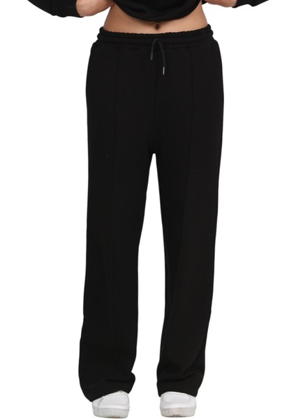 Kız Çocuk 3 Iplik Penye Pamuk Beli Lastikli Bağcıklı Eşofman Altı Okul Pantolon fiyatları