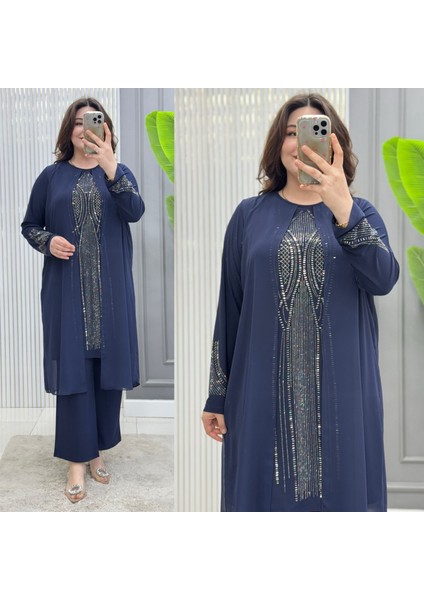 Taş Baskılı Tunik Takım modelleri