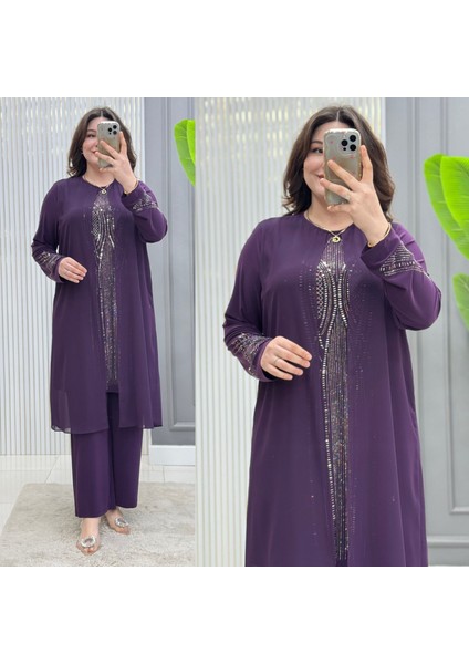 Taş Baskılı Tunik Takım modelleri