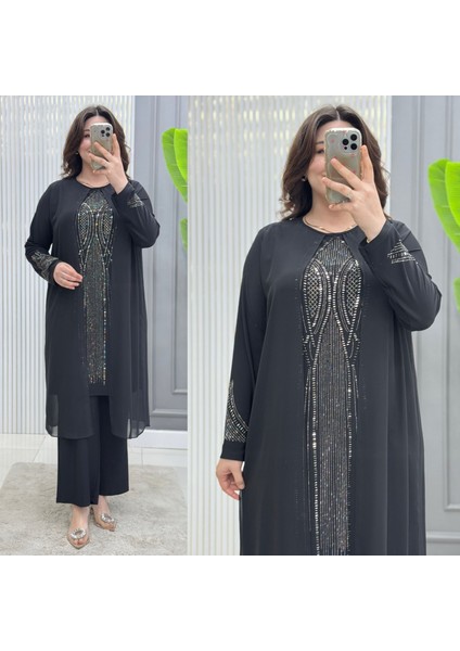 Taş Baskılı Tunik Takım modelleri