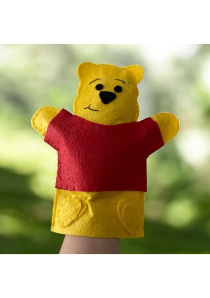 El Kuklası Ayı Winnie Figürlü (El Emeğidir.)