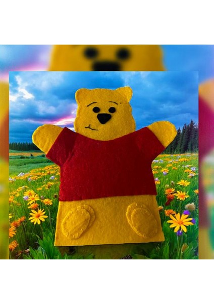 El Kuklası Ayı Winnie Figürlü (El Emeğidir.) fırsatları