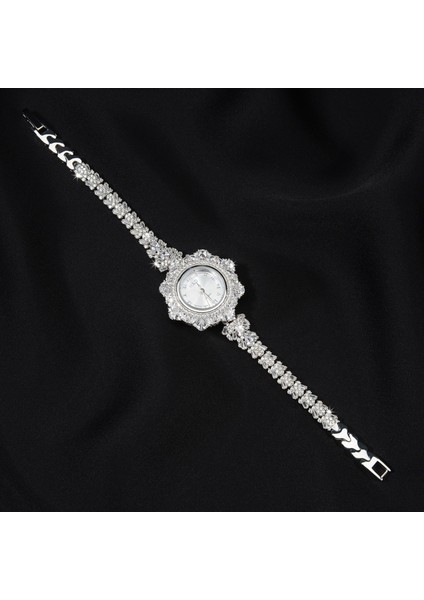 Wq8 Yuvarlak Gümüş Saat modelleri