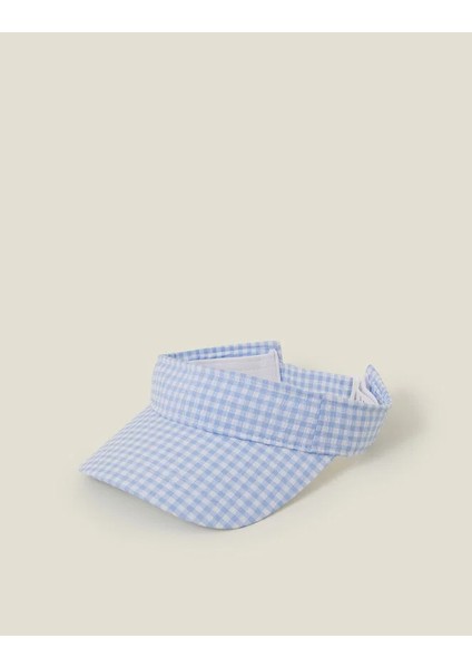 Gingham Kep Şapka