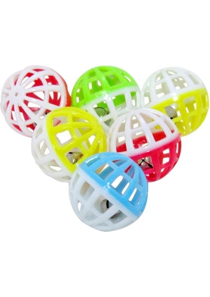 Evcil Hayvan Oyun Topu Çıngıraklı (Görsel Temsilidir)