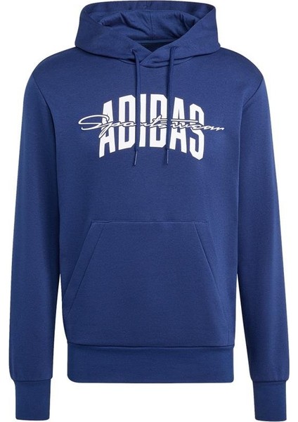 Sportswear JM6428 Collegiate Script Graphic Kapüşonlu Üst