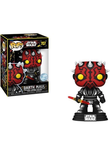 Pop! Star Wars: Retro - Darth Maul #707 (Exclusive)