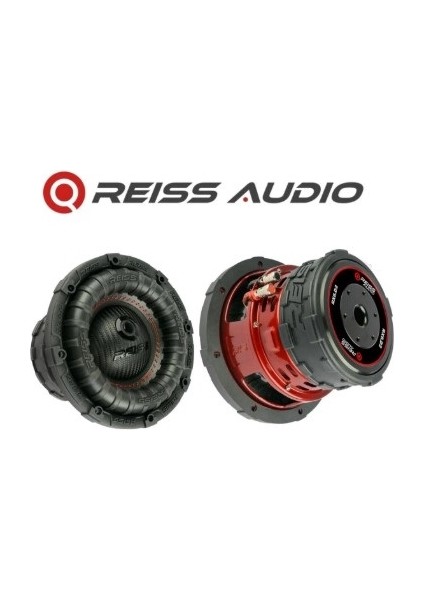 Audio Rs-Rx8 20 cm Spl Küçük Dev 800 Watt 400 Rms D2 2+2 Ohm Subwoofer