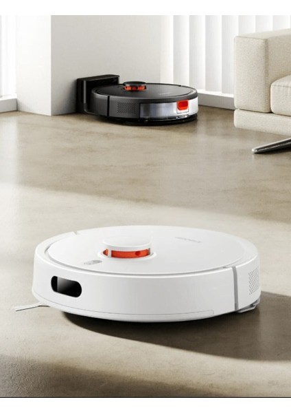 Robot Vacuum S20 5000 Pa Emiş Gücü ve Lds Lazer Navigasyon Akıllı Robot Süpürge Beyaz