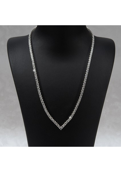 3 mm Su Yolu V Gümüş Kolye 520 fırsatları