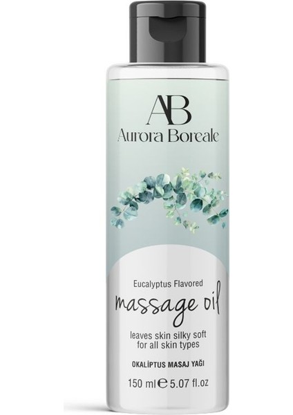 Aurora Boreale Okaliptus Aromalı Masaj Yağı 150 ml