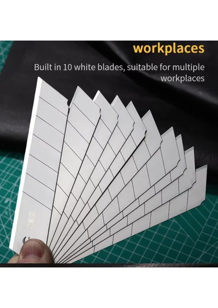 2 Adet Maket Bıçağı Falçata Büyük Boy ve 20'li Yedek Maket Bıçağı Ucu Seti fiyatları