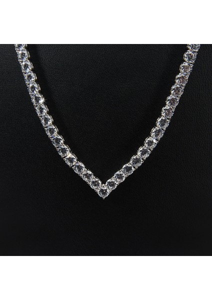 4 mm Su Yolu V Gümüş Kolye 519 fiyatları