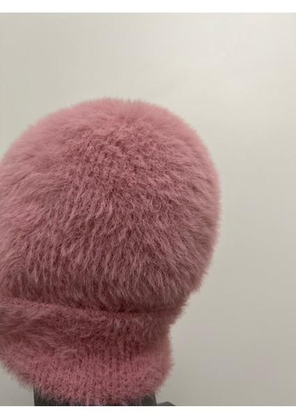 Kadın Yumuşacık Akrilik Kumaş Saçaklı Tüylü Bere – Sıcak Tutucu Kışlık Şapka fırsatları