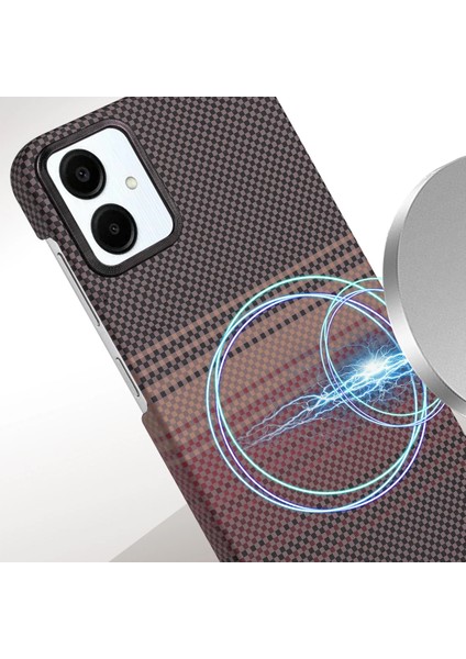 Samsung Galaxy A06 Kılıf Vega Magsafe Karbon Desen Kapak fiyatları