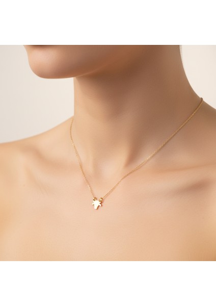 8 Ayar Altın Kolye Ucu Boğa GM8234 1 gr modelleri