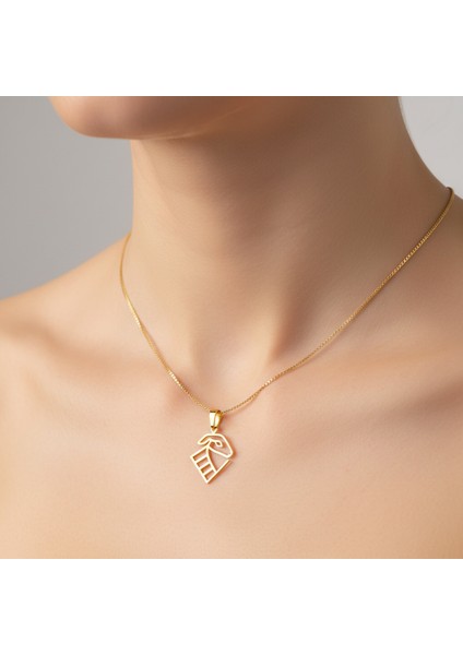 14 Ayar Altın Kolye Ucu Koyun GM8003 1 gr modelleri