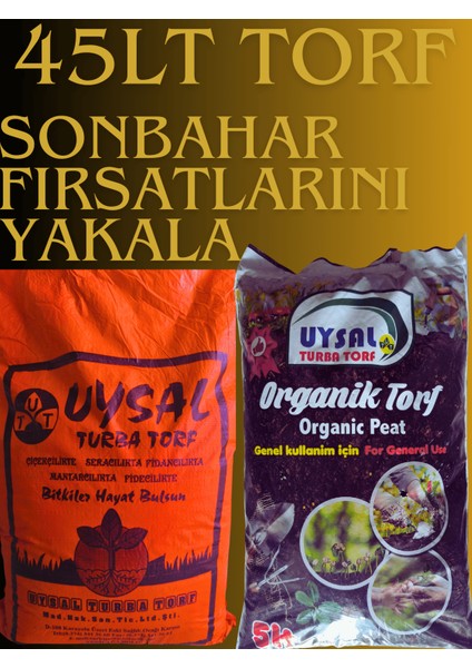 Bitki Toprağı, Fideleme, Saksı Toprağı Iç Dış Mekan Toprak 40 Lt. + 5 Lt