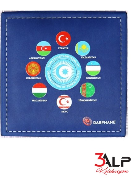 Türk Devletleri Teşkilatı 2024, Darphane Hatıra Bronz Para, Sertifikalı ve Kutulu fiyatları