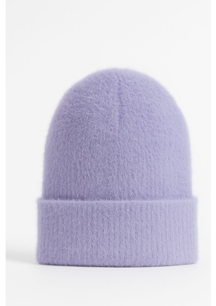 Kadın Yumuşacık Akrilik Kumaş Saçaklı Tüylü Bere – Sıcak Tutucu Kışlık Şapka