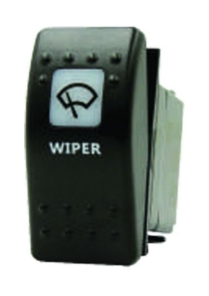 Marin Switch 3p On-Off 12-24V Kırmızı Silecek