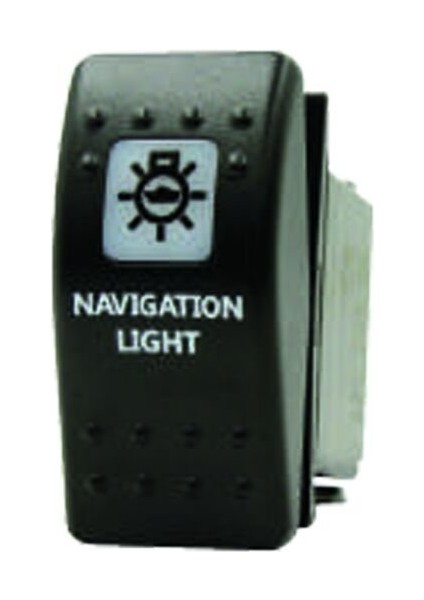 Marin Switch 3p On-Off 12-24V Kırmızı Navigasyon Lambası