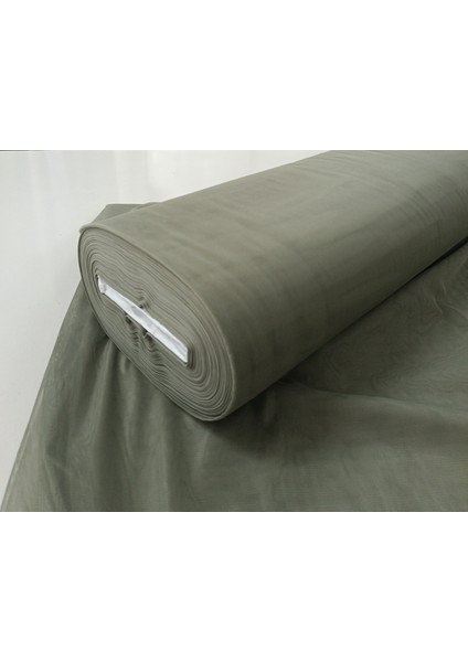 Dökümlü Düz Tül Perde - Haki Yeşil - Pileli Dikim 1x2,5 Pile - KH878 fiyatları