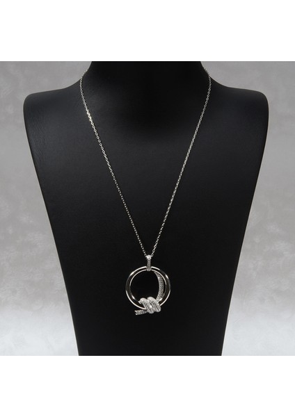 503 Zirkon Gümüş Kolye modelleri