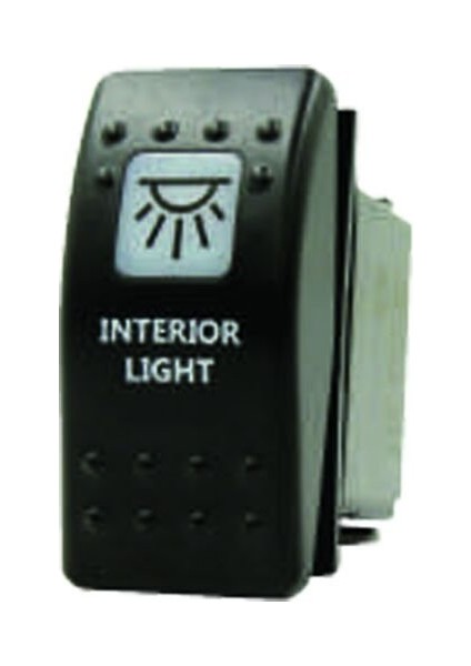 Marin Switch 3p On-Off 12-24V Kırmızı Iç Aydınlatma