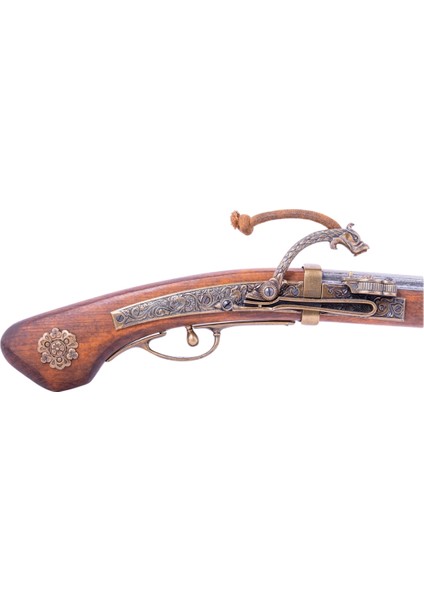 Denix Fitilli Japon Samurayı Koleksiyonluk Ahşap Metal Obje - Japonya 1800 modelleri