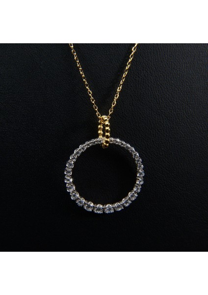 507 Zirkon Gümüş Kolye