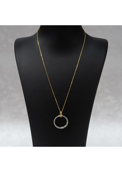 507 Zirkon Gümüş Kolye modelleri