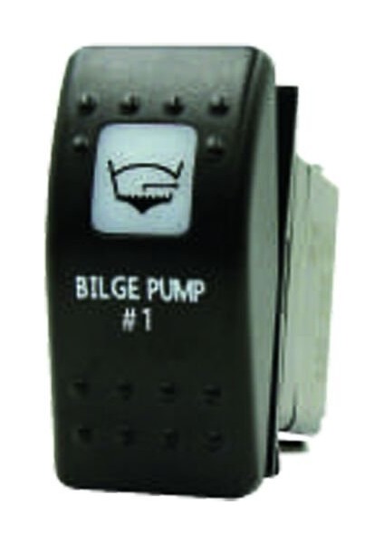 Marin Switch 3p On-Off 12-24V Kırmızı Sintine Pompa