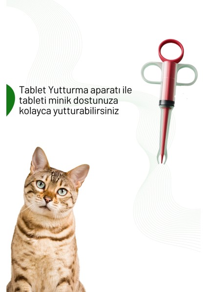 Kedi Köpek Iç Tablet & Hap Yutturma Aparatı 2'li Set modelleri