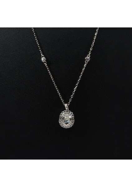 510 Ice Cut Gümüş Kolye