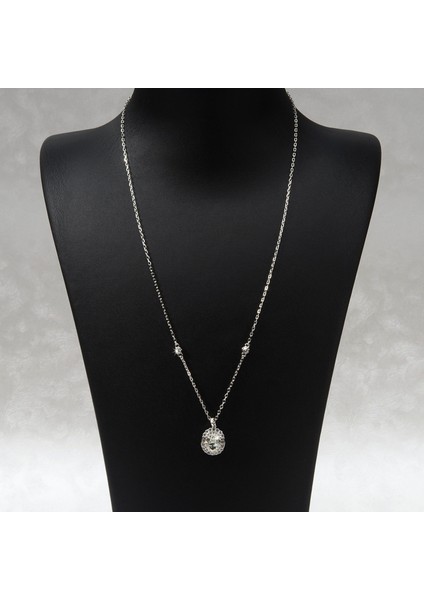 510 Ice Cut Gümüş Kolye modelleri