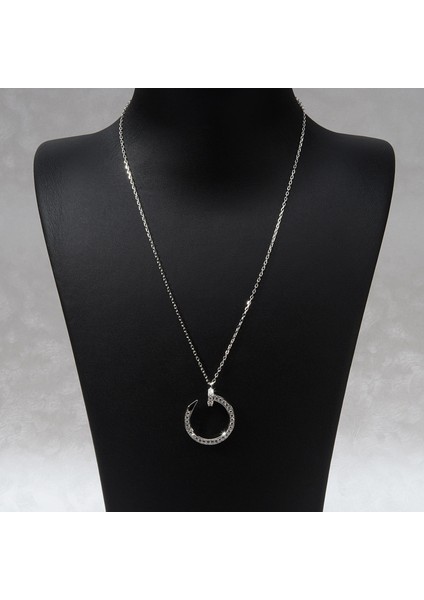 508 Zirkon Gümüş Kolye modelleri