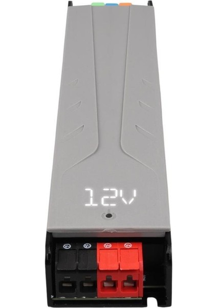 PM-26846 12/24/36/48VOLT 11AMPER 400WATT Metal Kasa Kademeli Adaptör Voltaj Göstergeli 238X51X30MM modelleri