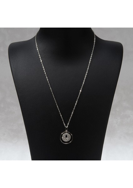 509 Zirkon Gümüş Kolye modelleri