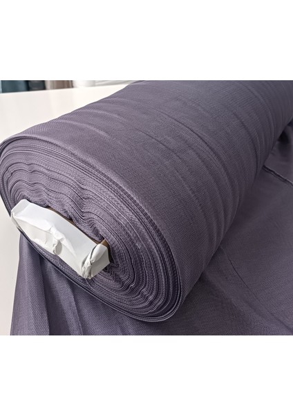 Dökümlü Düz Tül Perde - Mor - Pileli Dikim 1x2,5 Pile - MRM745 fiyatları