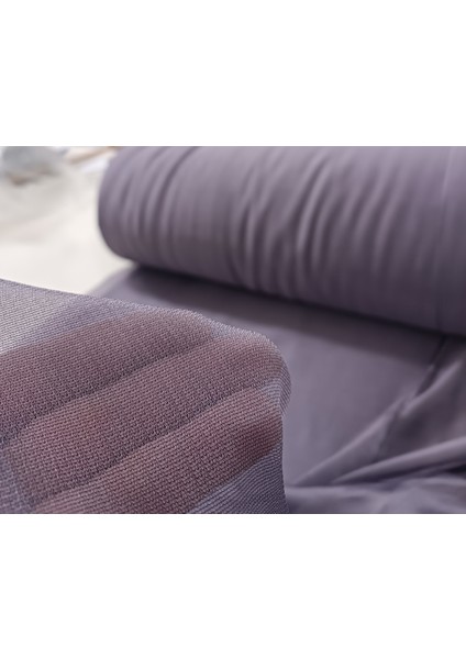 Dökümlü Düz Tül Perde - Mor - Pileli Dikim 1x2,5 Pile - MRM745 indirimleri