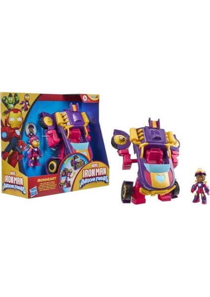 G1258 Iron Man And His Awesome Friends 2si 1 Arada Set