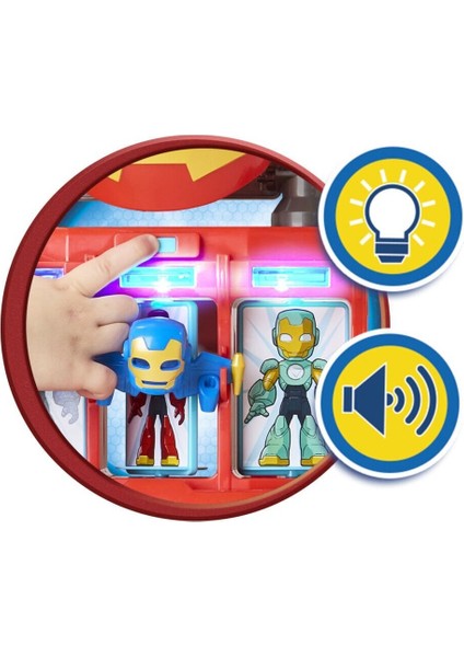 G1259 Iron Man And His Awesome Friends Iron Quarters Oyun Seti fiyatları