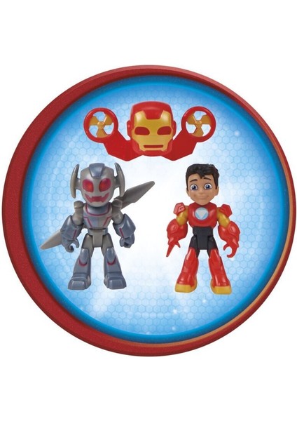 G1259 Iron Man And His Awesome Friends Iron Quarters Oyun Seti modelleri