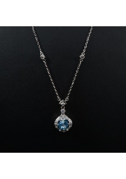 515 Ice Cut Gümüş Kolye