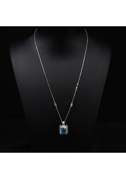 516 Ice Cut Gümüş Kolye modelleri