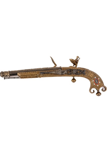 Denix Çakmaktaşlı Iskoç Koleksiyonluk Metal Dekoratif Obje - 1760 Iskoçya